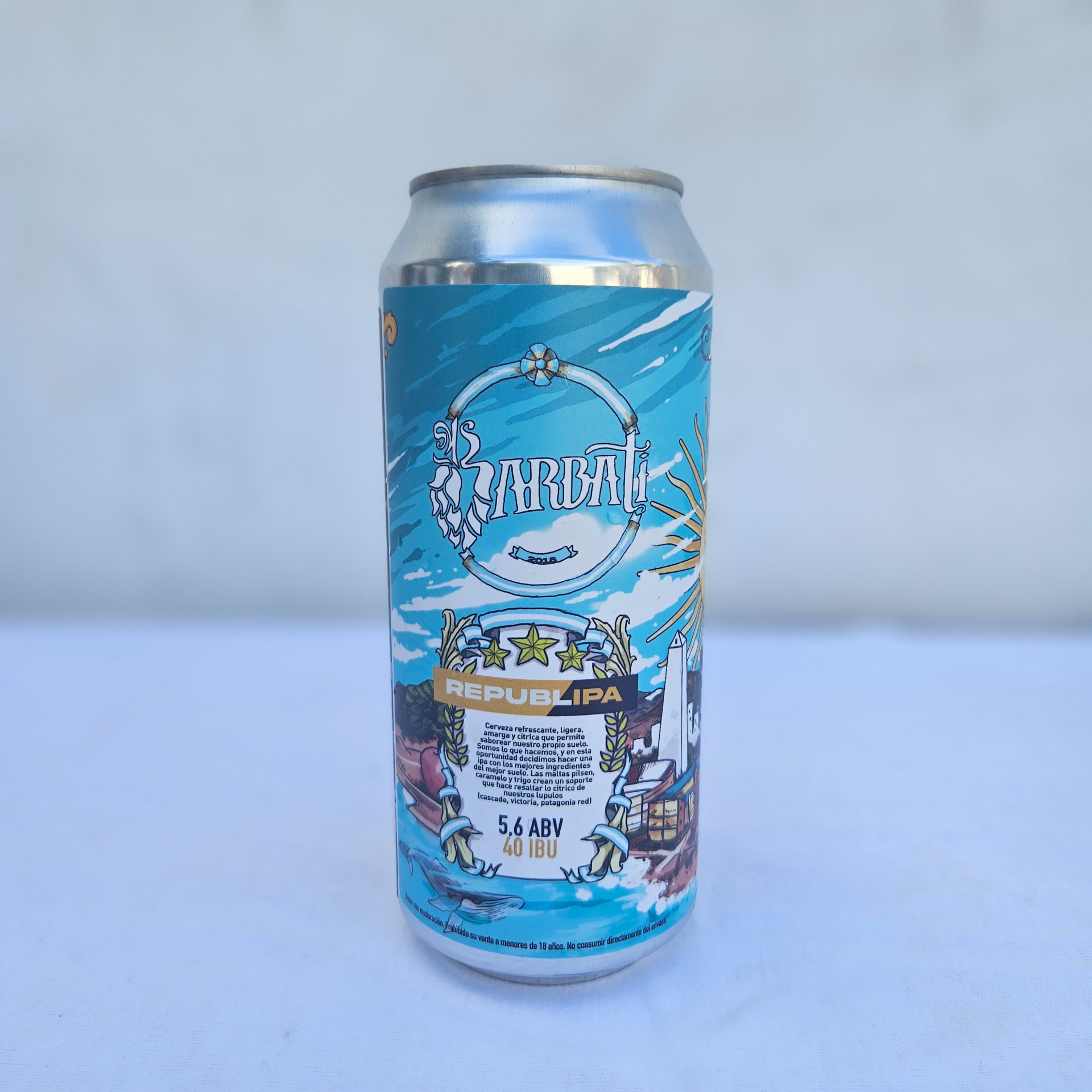 Lata de Barbati Republipa IPA Argenta